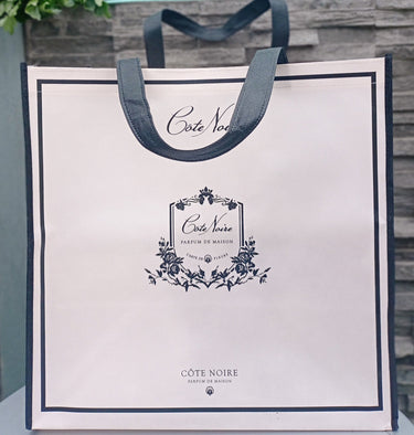 Tote Bag - Dusty Pink & Black (Carton of 10)